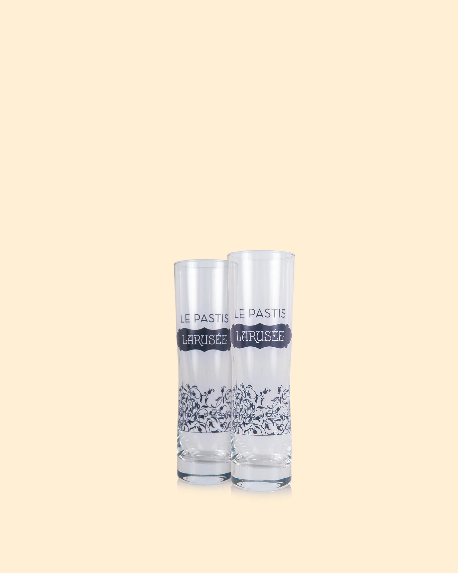 Duo de verres à Pastis – Larusée
